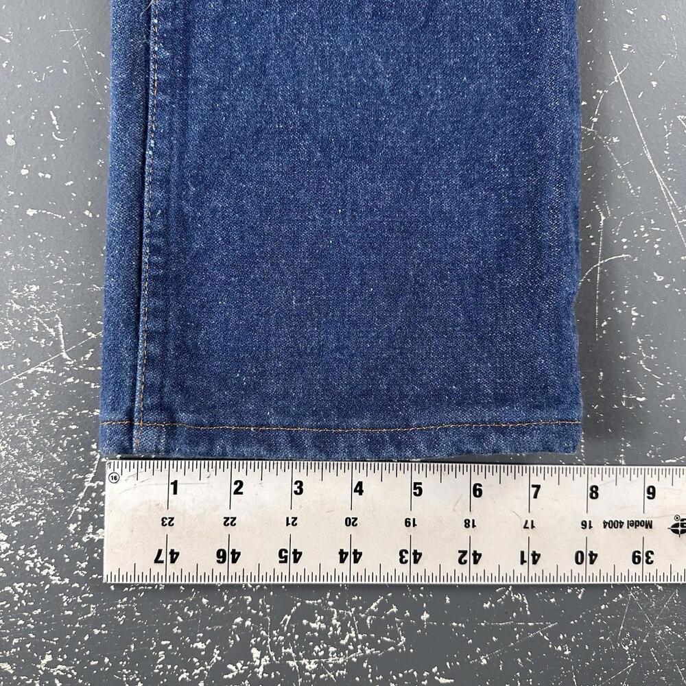 VTG Wrangler Jeans Boys 12 Reg Dark Blue 13MWZ Cowboy Cut USA Made 26x30 NWT - Picture 6 of 9